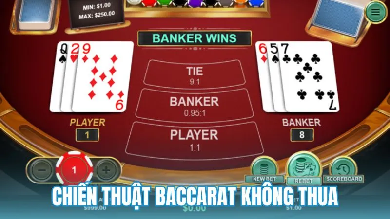 Cách đánh baccarat không bao giờ thua theo góc nhìn chiến thuật