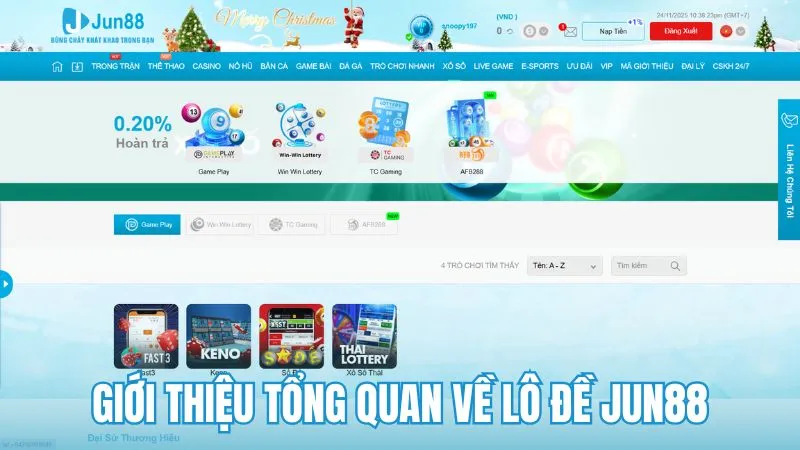 Giới thiệu tổng quan về Lô đề Jun88