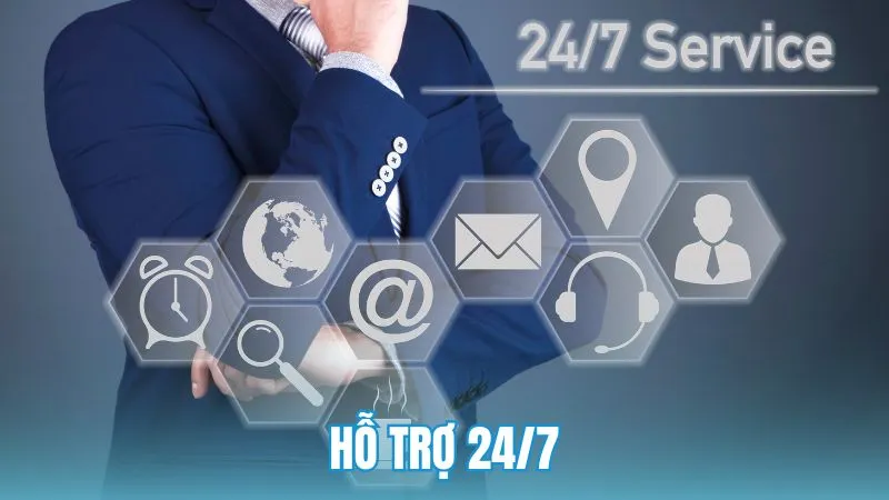 Hỗ trợ 24/7