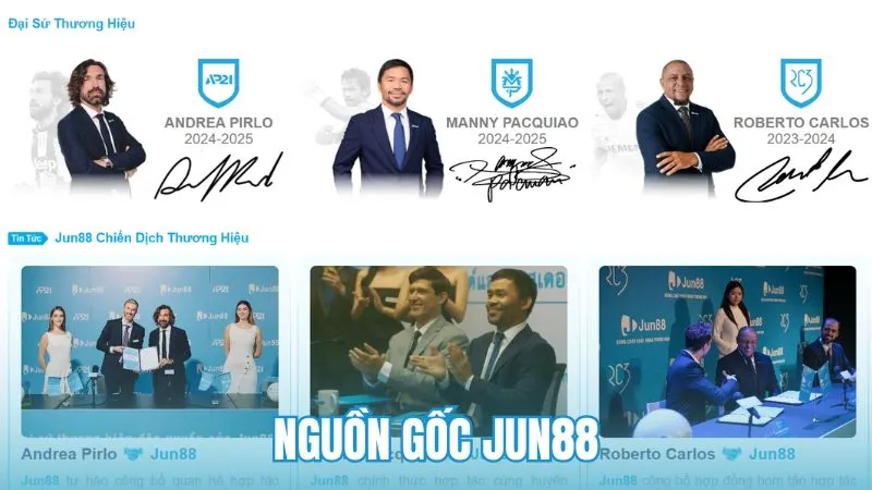 Nguồn gốc hình thành trong giới thiệu Jun88