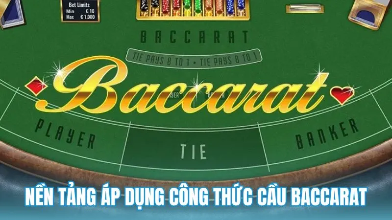 Những nền tảng quan trọng khi áp dụng công thức tính cầu baccarat